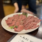 七輪焼肉 錦馬超 - 牛タン、サーロイン