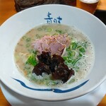 青波 - 長浜系ライト豚骨ラーメン