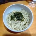 青波 - 長浜系ライト豚骨ラーメン用替玉
