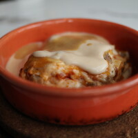 とろとろ 和牛 ラザーニャ ポルチーニソース