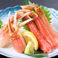 生本ずわい蟹刺身