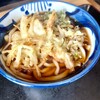 小川 ゆでめん店 - 天かけうどん