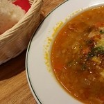 藤屋食堂 - ランチの
                                ミネストローネ
