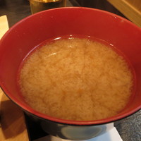 鮨政 西口店 - みそ汁も付きます！