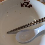 焼肉・冷麺ヤマト - スープ完飲！