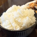 定食 くぅべ - ご飯大盛り