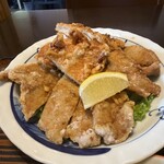 定食 くぅべ - ミックス唐揚げ