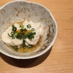 すしやのたい悟 - 新物の白子ボン酢