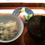 日本橋笈川 - 2014.11　松茸ご飯