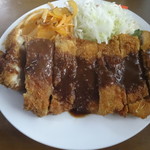 ハンター - チキンカツ単品発注８６０円定食にないスパゲティが付いてくるぞ！