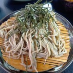報徳庵 - 天ざるそば大盛り￥1650