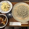 蕎麦切り 春のすけ - ネギ天つけそば