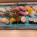 喰い切り鮨 のぶ - のぶスペシャル2800円