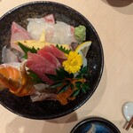喰い切り鮨 のぶ - 海鮮丼の安いほう1600円