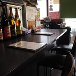 パンダ食堂 晴山閣 - 店内（カウンター席）