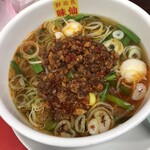 味仙 - 台湾ラーメン　額から汗が…