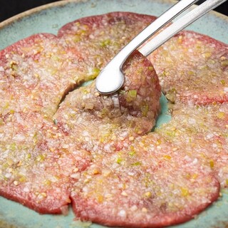 50年間変わらぬレシピで愛されている名物【ねぎタン塩】