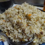 お食事処　もり - 焼き飯大盛り♪おやっさんの作る焼きめし