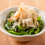 ちぐさピーマン昆布ポン酢和え