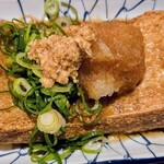 居酒屋 ニューエビスノ - 厚揚げとうふ