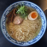 麺坊 ひかり - 柳麺 淡麗塩1100＋らーめんの大盛200円