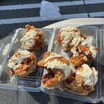 デカ盛りから揚げ 弁当大地 - 写真よりだいぶデカいし旨そう