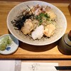 なかやしき - 鶏天おろしそば（冷）