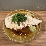 スタンドトトノイ - 追加で鳥わさ　500円