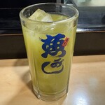魚がし寿司 - 焼酎　お茶割660円