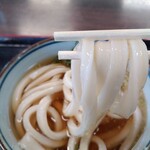 中西うどん - 麺は、太麺で剛麺