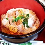 時そば - かつ丼１０００円