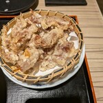 小魚 阿も珍 - ちーちーいかの天ぷら