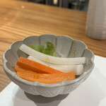 板前焼とり 成海 - 野菜スティック