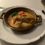 スンガリー - ゴルブッツィ
      (ウクライナ風ロールキャベツの煮込み焼きトマトソース仕立て)  ※既に腹パン、でも全部食べちゃう