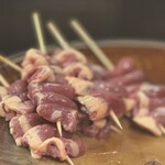 板前焼とり 成海 - ハツ✕1000°C（甘木）