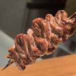 板前焼とり 成海 - ハツ✕1000°C（甘木）