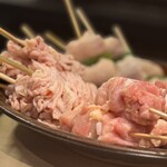 板前焼とり 成海 - 綺麗な串たち