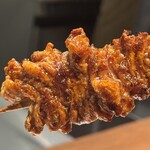 板前焼とり 成海 - 日向赤鶏皮✕1時間（日向）