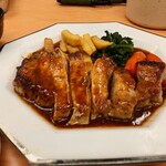 四季 - ポークソテーライス大盛