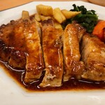 四季 - ポークソテーライス大盛