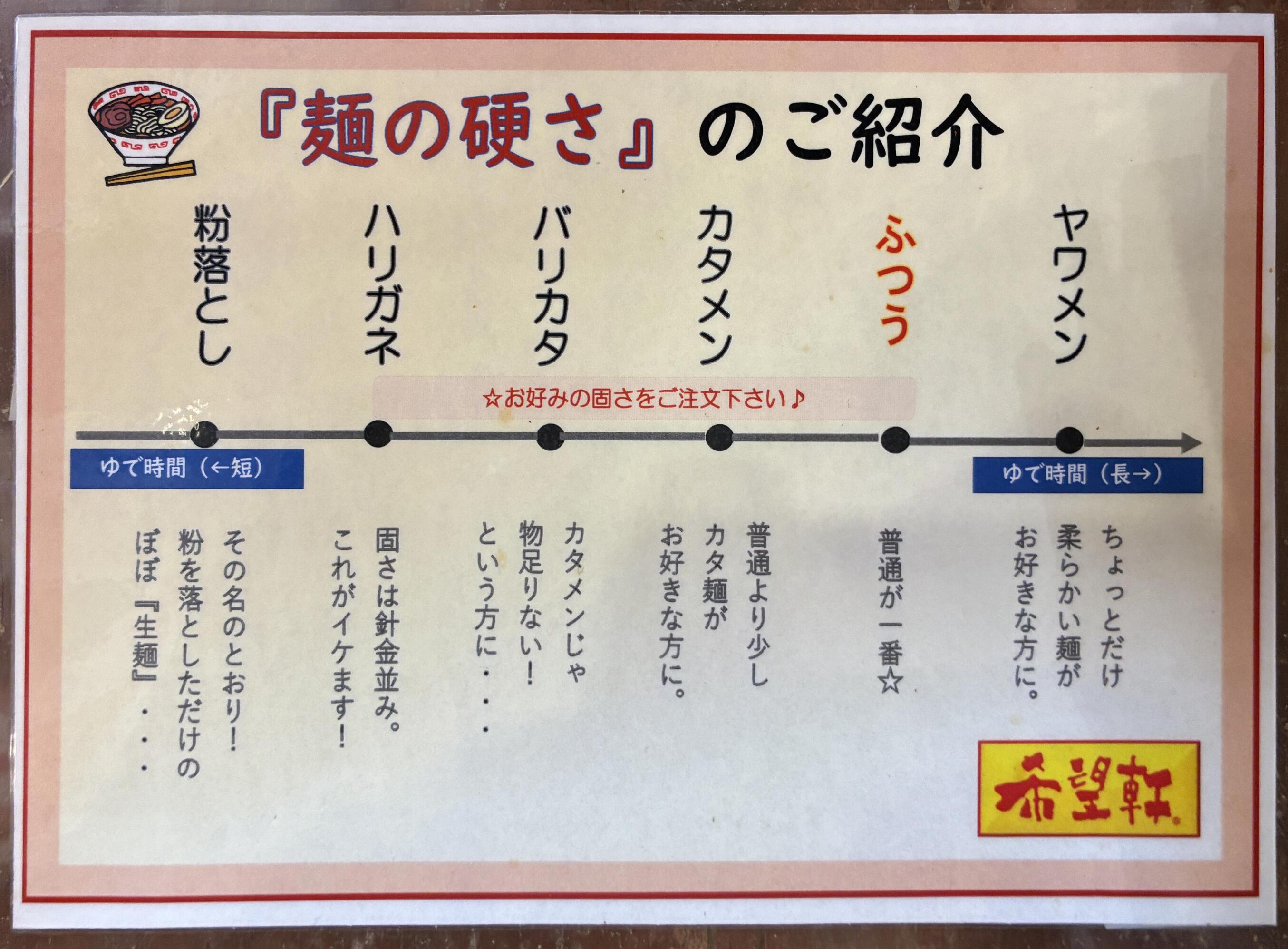 メニュー写真 : 希望軒 姫路市役所前店 - 手柄/ラーメン | 食べログ