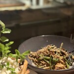 GREEN HOUSE by MERCER BRUNCH - マッシュルームとほうれん草のボロネーゼ