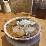 自家製麺 うろた - ガラそば並　味玉