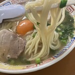 大臣閣 - 中くらいの太さの麺は佐賀らしくヤワ ♡