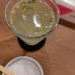 吉田山せせり - 山椒チューハイを上から