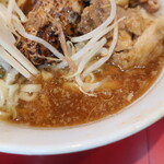 ラーメン二郎 - スープ