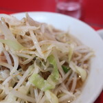 ラーメン二郎 - ヤサイ（そのまま）