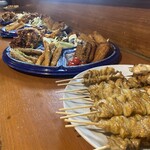 ちゃんぽん慶造 - 料理写真:コース焼鳥・揚げ物