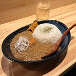 大衆酒場 たに - 牛すじカレー。美味し。