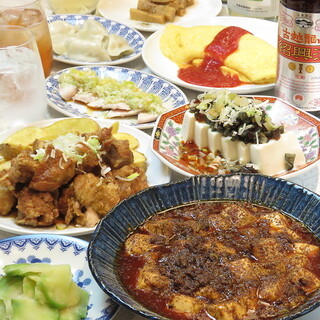 豊富なコースと一品料理もご堪能いただけます